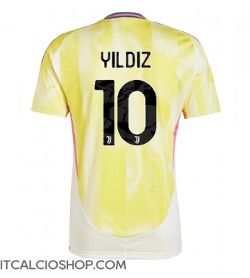 Juventus Kenan Yildiz #10 Seconda Maglia 2024-25 Manica Corta